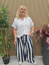 Broek Levi Streep Blauw t/m 48