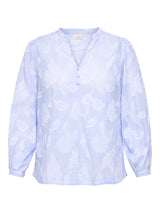Blouse Cartorra Stripe Cashmere Blue