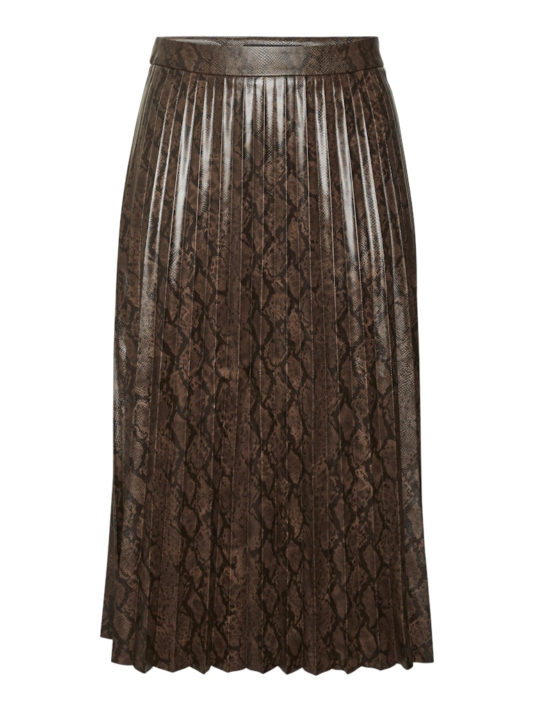 Plisse Rok VMC Nita Chocolate Snake