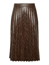 Plisse Rok VMC Nita Chocolate Snake