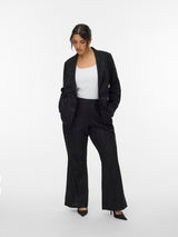 Kanten Flared Broek VMC Scarly Black