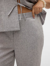 Broek VMC Tammi Tweed Snow white/Melange