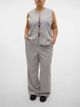Broek VMC Tammi Tweed Snow white/Melange
