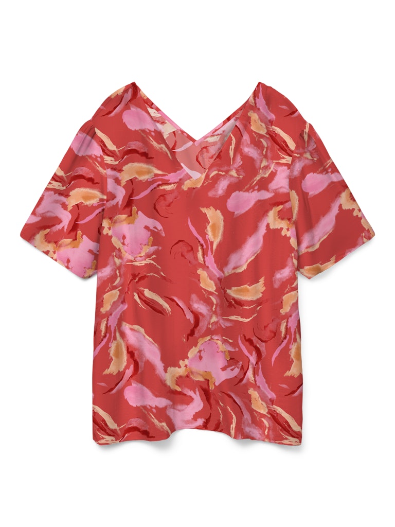 Blouse VMC Cille Fiery Red/Christa