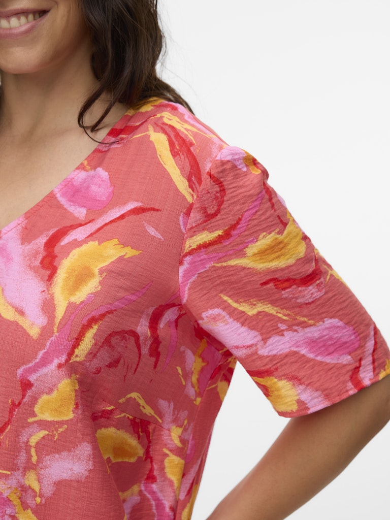 Blouse VMC Cille Fiery Red/Christa