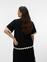 Shirt VMC Jenna Black/Birch