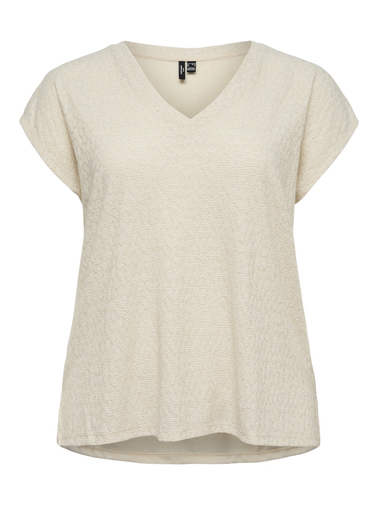 Shirt VMC Kimmie Gold lurex Birch