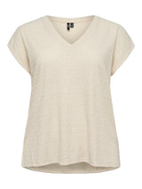Shirt VMC Kimmie Gold lurex Birch