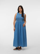 Jeans Jurk VMC Nerina Medium Blue Denim