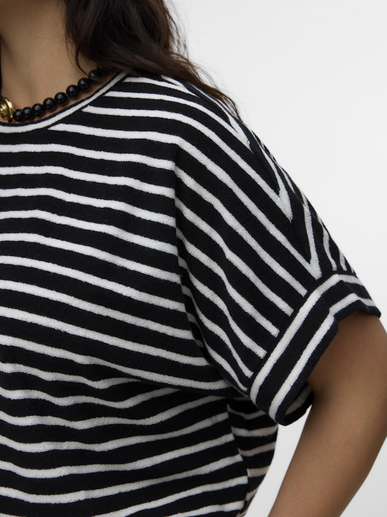 Shirt VMC Line Stripe Birch/Black