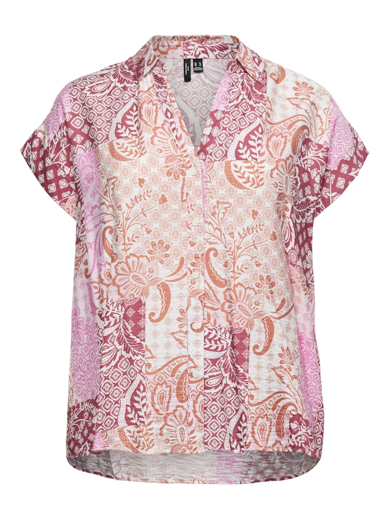 Blouse VMC Cille print Pink Cosmos Hilda