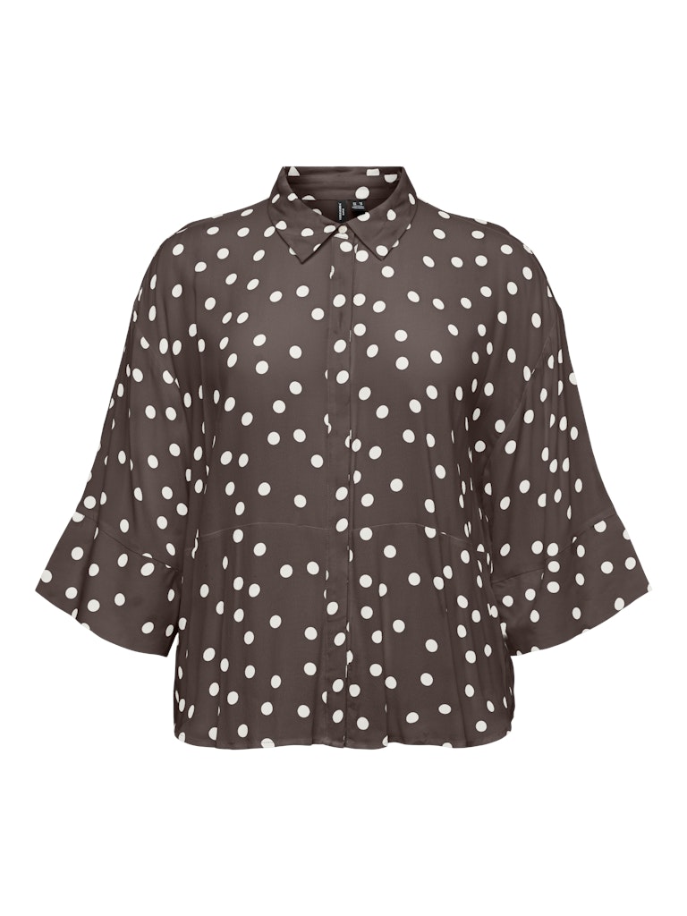 Blouse VMC Elisa Print Nop Chocolate Martini