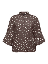 Blouse VMC Elisa Print Nop Chocolate Martini
