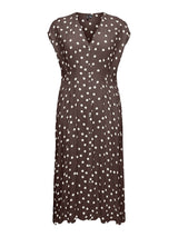 Jurk VMC Elisa Dot Chocolate Martini