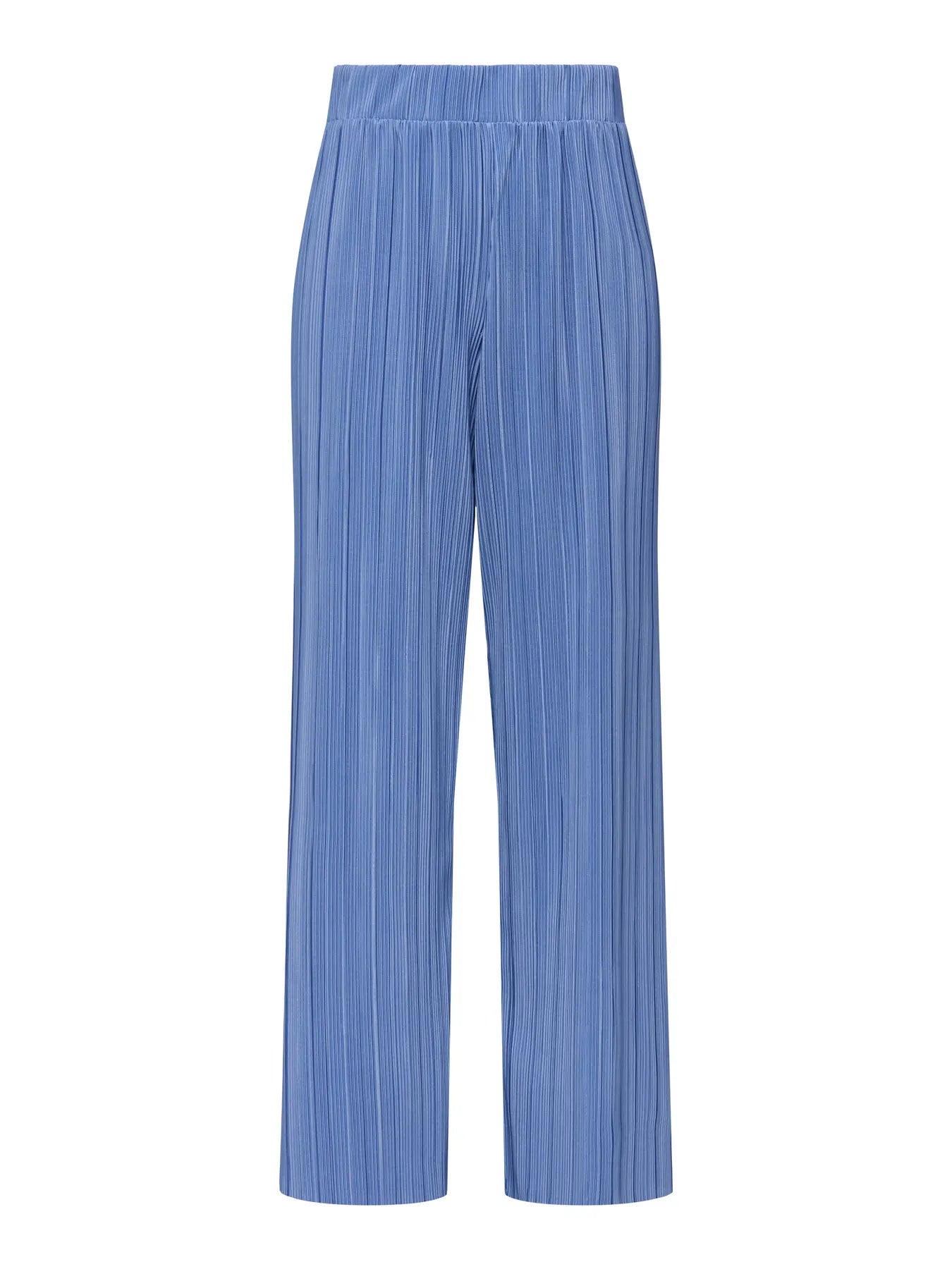 Plisse Broek Carravenna Bijou Blue