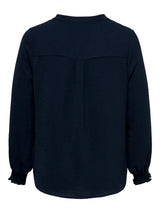 Blouse Lange Mouw Carmetta V-neck naval academy