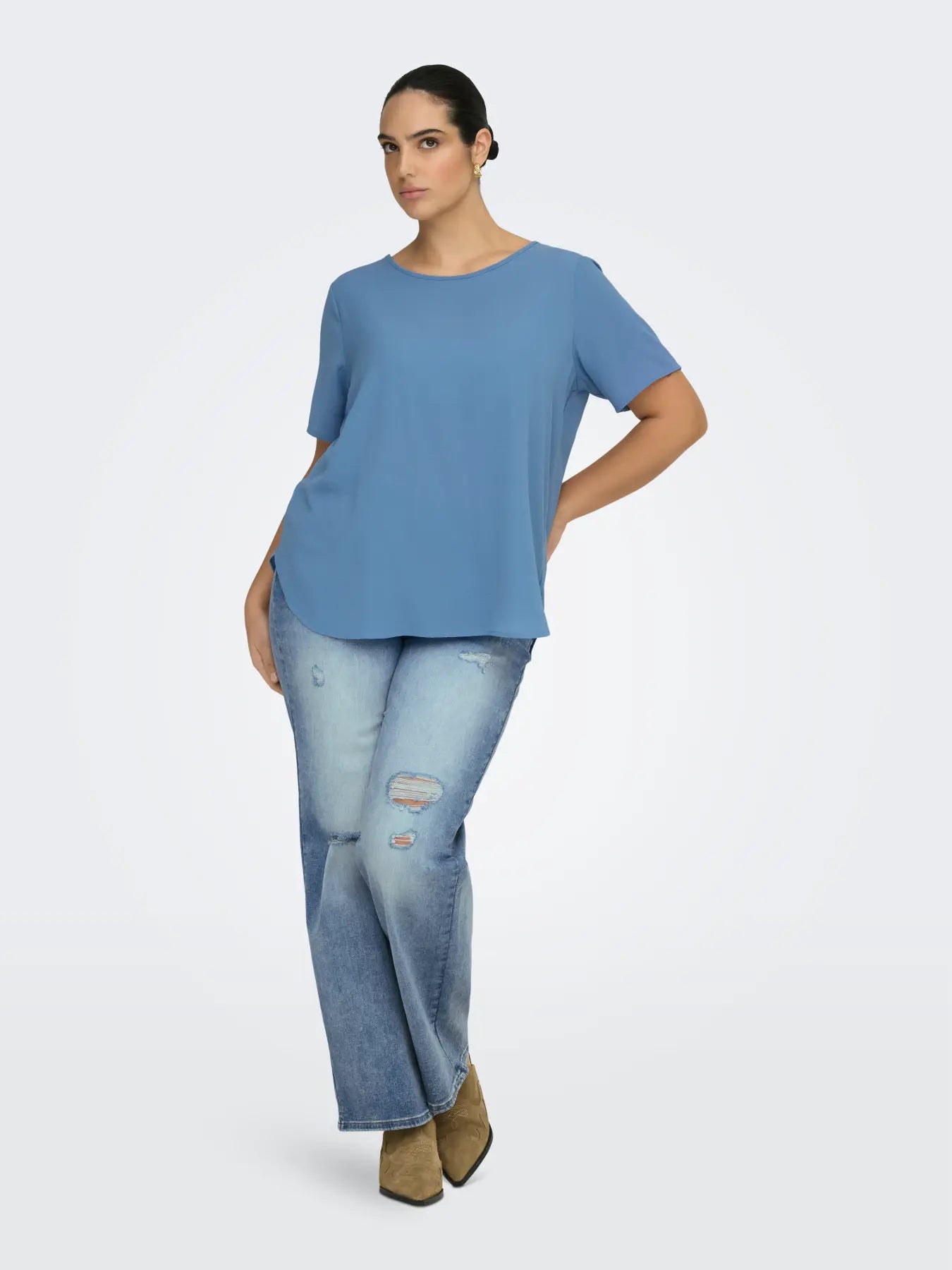 Shirt Carvica effen Riviera