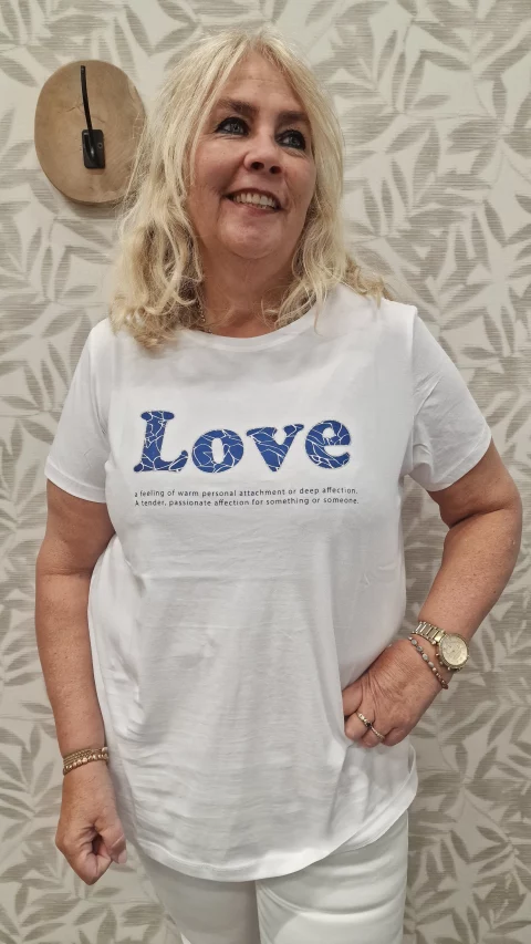 Shirt Carelicia White Love