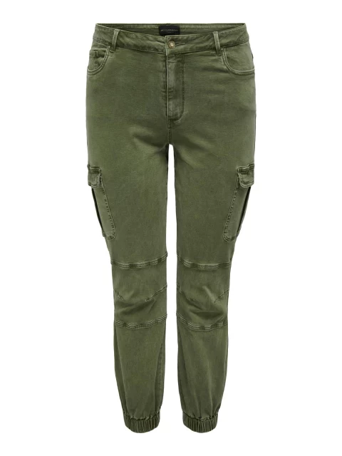 Cargo broek Carmissouri Military olive t/m 54