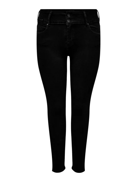 Jeans Carsofia extra hw skinny washed black lm 32