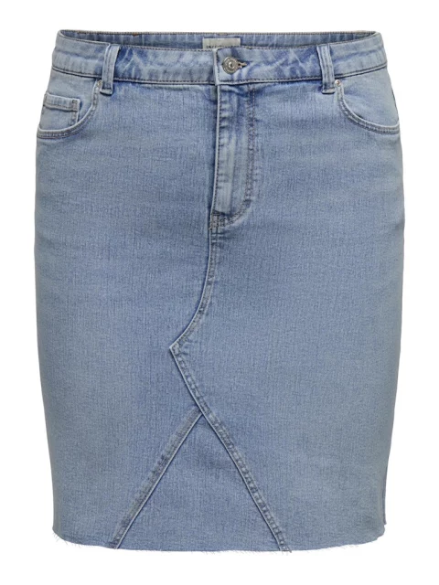 Jeans rok Carsloan Medium Blue Denim